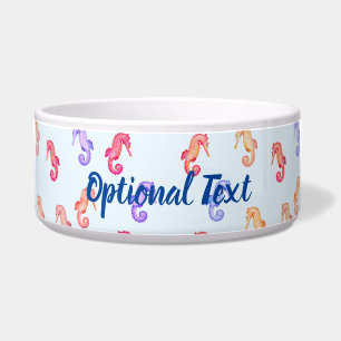 Colorful Seahorses Pattern
