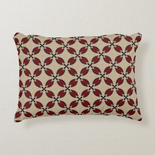 Colorful seamless geometric tile pattern abstract, decorative cushion