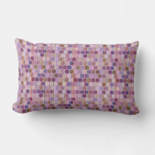 Colorful shapes lumbar cushion