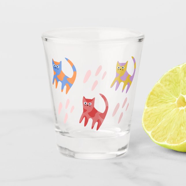 Colorful Shot Glass (Front)