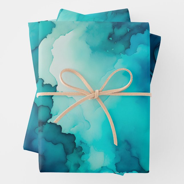 Colorful Smoke Art Wrapping Paper Sheets (Creator Uploaded)