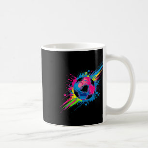 Colorful Soccer Coffee Mug