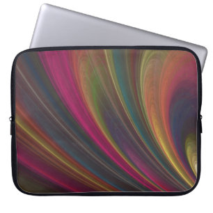 Colorful Soft Sand Waves Laptop Sleeve