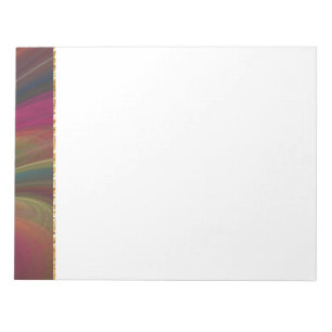 Colorful Soft Sand Waves Notepad