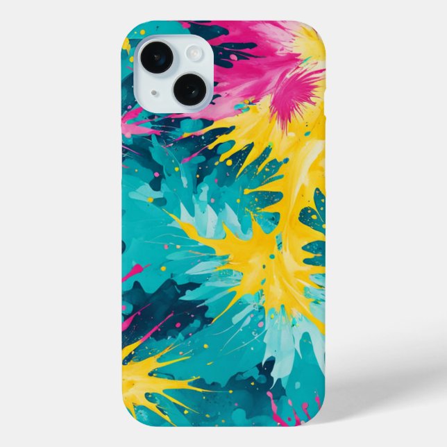 Colorful splash Case-Mate iPhone case (Back)