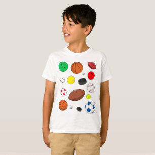Colorful Sports Balls T-Shirt