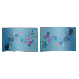 Colorful Spots Pillowcase