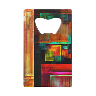 Colorful Squares Modern Abstract Art Pattern #04