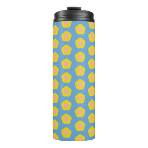 Colorful star pattern vintage backgroundabstract,a thermal tumbler