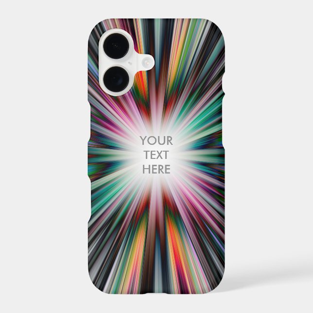 Colorful starburst explosion (Back)