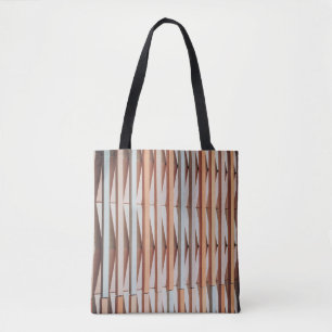 COLORFUL STRIPES AND SHADOWS TOTE BAG