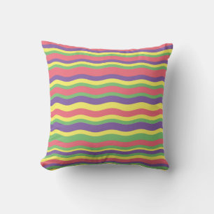 Colorful stripes design      cushion