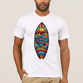 colorful surfboard T-Shirt