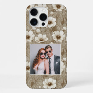 Colorful Surprise Birthday Anemones Floral Custom iPhone 16 Pro Max Case