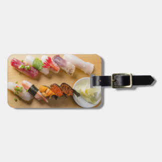 Colorful Sushi Assortment – Japanese Food Luggage Tag