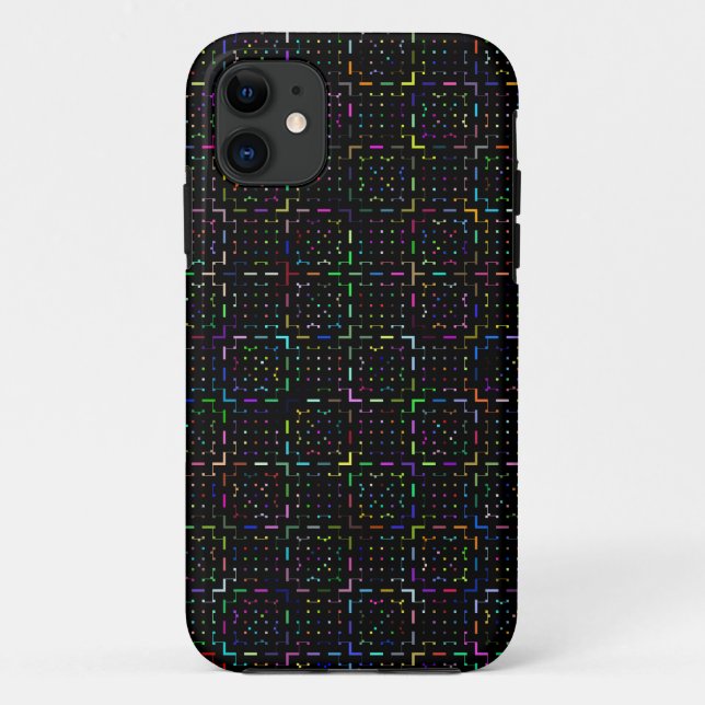 Colorful tech coding electronics pattern  Case-Mate iPhone case (Back)