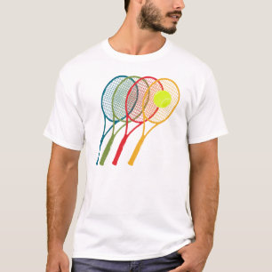 colorful tennis rackets T-Shirt