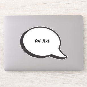 Colorful Thought Bubbles and Speech Bubbles