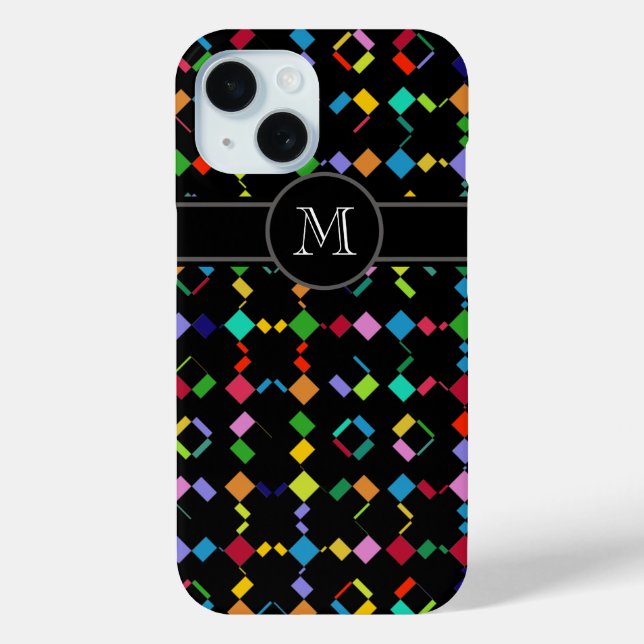 colorful tiles composition Case-Mate iPhone case (Back)
