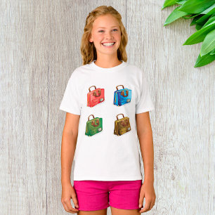 Colorful Travel Briefcase Collection T-Shirt