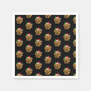 Colorful Trendy Christmas  Napkin