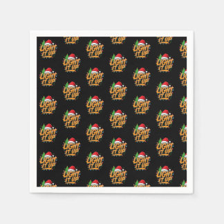 Colorful Trendy Christmas  Napkin