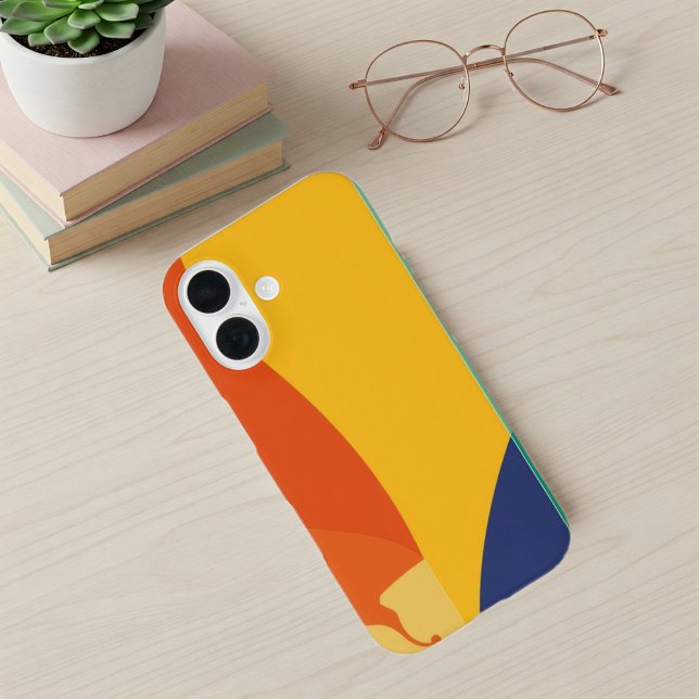Colorful Trendy Modern iPhone Case  (Creator Uploaded)