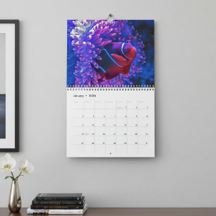 Colorful Tropical Fish 2026 Underwater Paradise Calendar