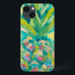 Colorful Tropical Pineapple iPhone 13 Case<br><div class="desc">Colorful Tropical Pineapple. Artist: Jennifer Goldberger. Image ID: 106375GG.</div>