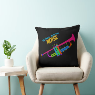 Colorful Trumpet Cushion