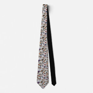 Colorful Trumpet Design  Tie