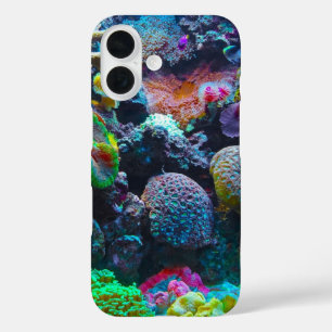 Colorful Underwater Coral iPhone 16 Case