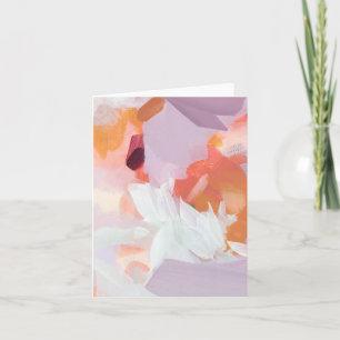 Colorful Unique Abstract Art Stationery Note Card