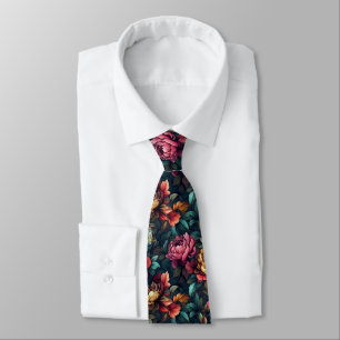 Colorful Valentine Gifts For Dad Peonies Floral Tie