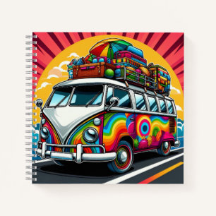 Colorful van notebook! notebook