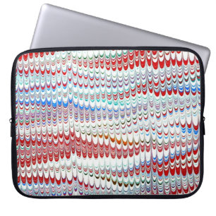 Colorful Victorian Marbled Paper Cover