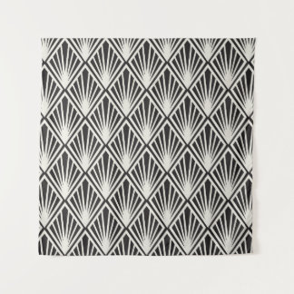 Colorful vintage seamless pattern with floral and  tapestry