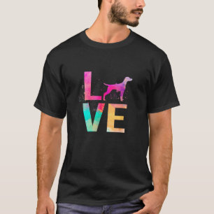 Colorful Vizsla Dog Mom Gifts Vizsla Men Women Gir T-Shirt