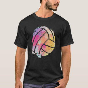Colorful Volleyball Cute Color VolleyBall Team Spl T-Shirt