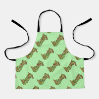 Colorful Wendy Name, Apron