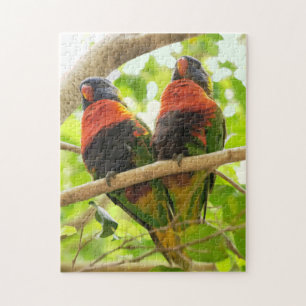 Colorful Wildlife Birds Jigsaw Puzzles For Adults