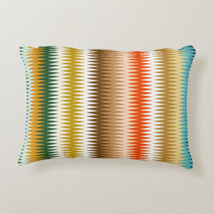 COLORFUL Zigzag Multicolor Pattern   Decorative Cushion