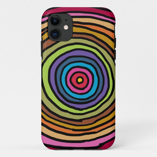 ColorfulCircles.jpg Case-Mate iPhone Case (Back)
