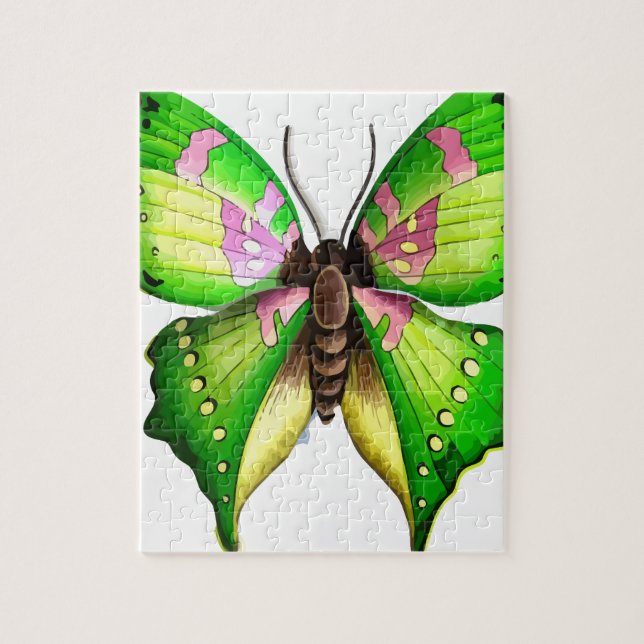 Colorfull Butterfly Jigsaw Puzzle (Vertical)
