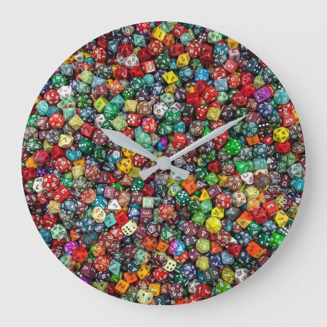 Colorfull Dice Clock (Front)