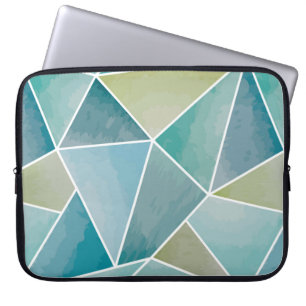 colorfull digital wall tiles laptop sleeve
