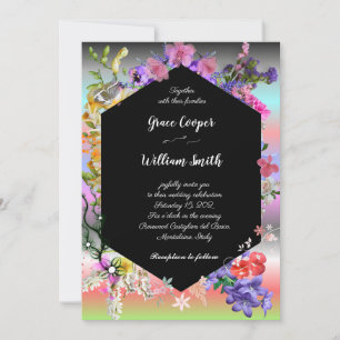 Colorfull  invitation