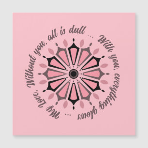 COLORFULL MODERN FLOWER GIFT DAUGHTER SISTER MOM