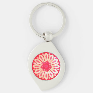 COLORFULL MODERN FLOWER GIFT DAUGHTER SISTER MOM KEY RING