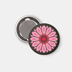 COLORFULL MODERN FLOWER GIFT DAUGHTER SISTER MOM MAGNET
